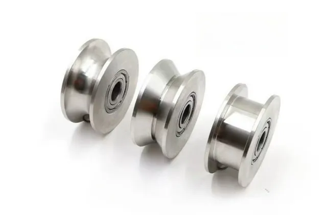 V Groove Bearing U Groove Pulley Bearing H Groove Bearing High Accuracy Track Sliding Roller Ball Bearing