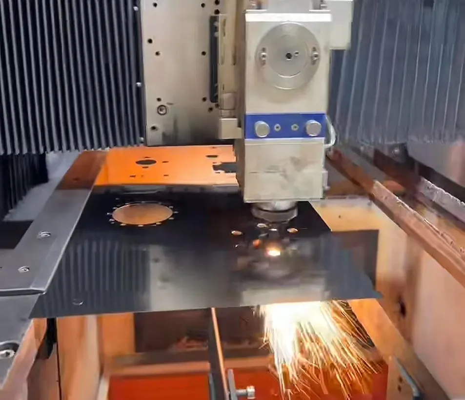 Precision Sheet Metal Processing Industrial Equipment Parts CNC Laser Cutting Machined Parts